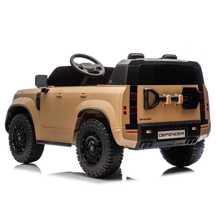 Masinuta electrica pentru copii Land Rover Defender Octa, suspensii spate, mp3 player Bluetooth, CADOU Nr auto personalizat