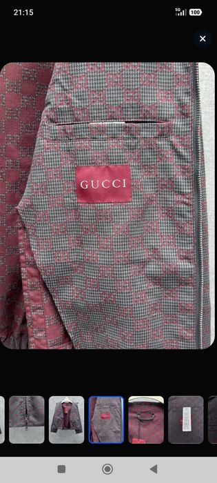 Gucci куртка мужская