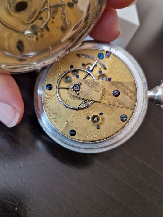 Рядък антикварен американски джобен часовник Appleton. Tracy&Co - Walt