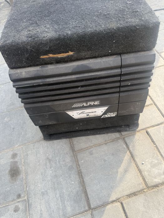 Subwoofer Auto+Statie Alpine