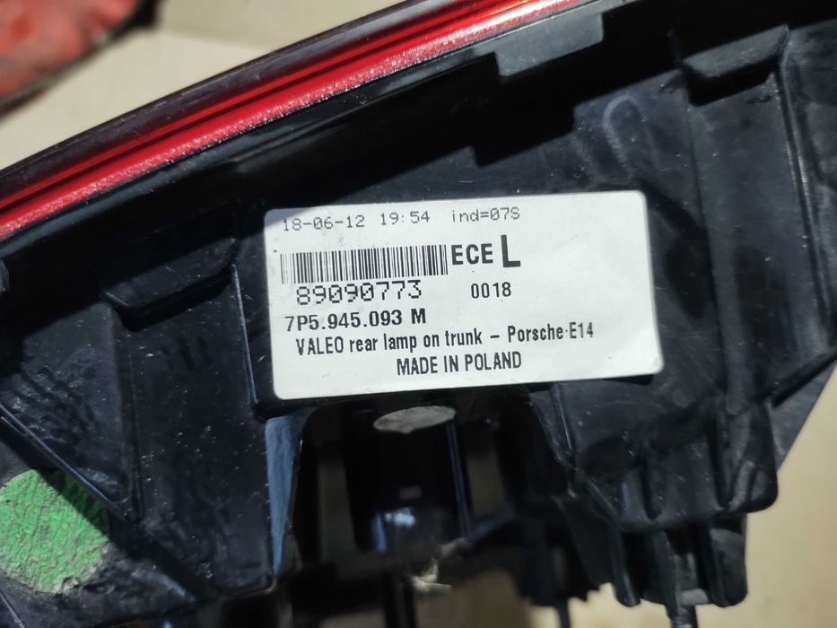 Стоп Ляв Вътрешен Porsche Cayenne 3.0D 92A/2012г