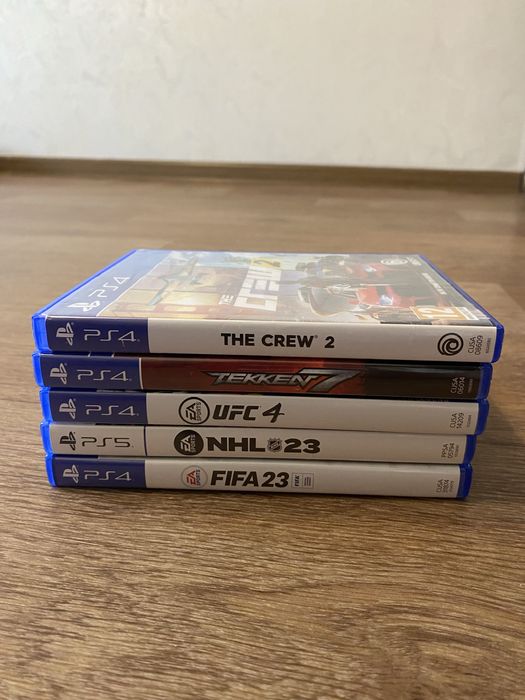 Продается диски для PS 4-5 как новые