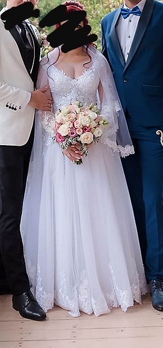 Rochie mireasa+Costum ginere
