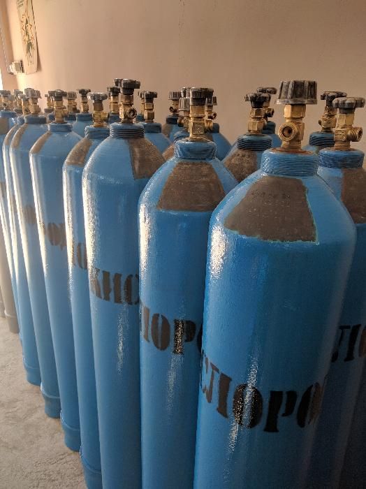 Кислород. Заправка баллонов