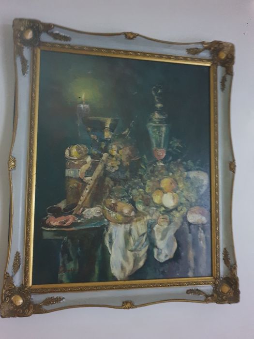 Vand tablou vopsit in ulei