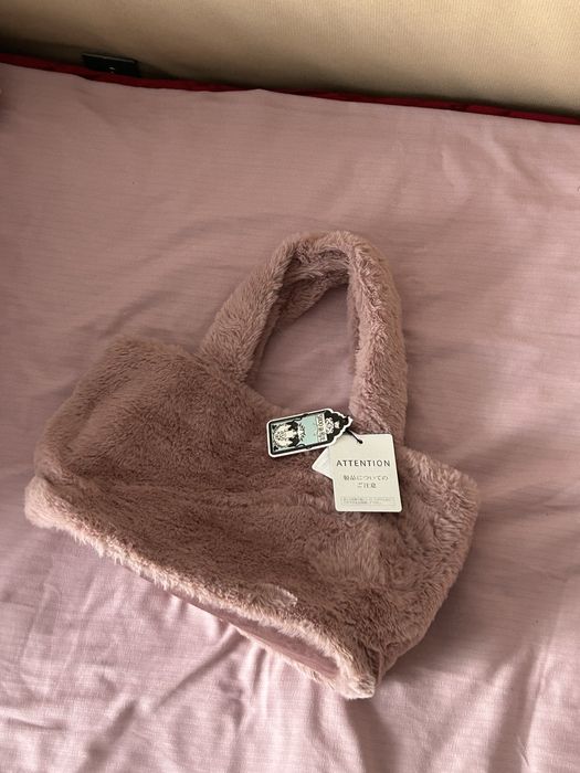 меховая сумка новая