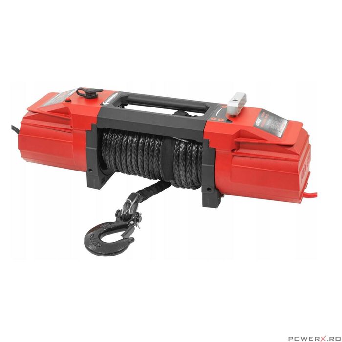 Troliu electric 12V, capacitate ridicare 6120 Kg, 4.8Kw, 450A, lungime