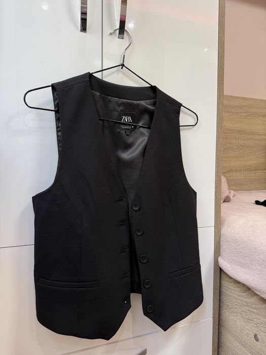 Черен елек Zara – чисто нов, неносен
