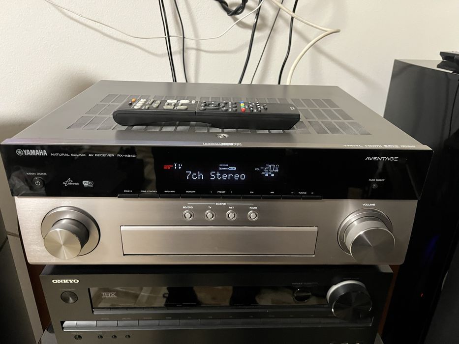 Receiver Yamaha RX-A840 4k/7.1/Wifi/ARC/Airplay/Spotify/Usb