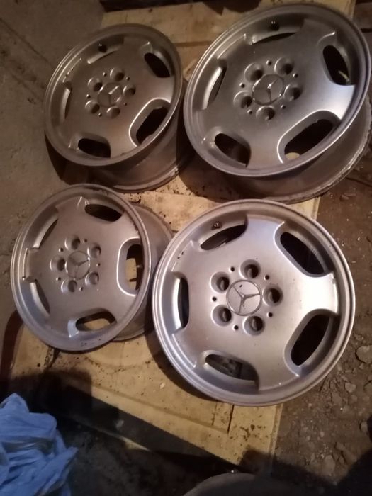 Алуминиеви джанти 15 цола за мерцедес w210, J-7,ET-37,болтове 5×112