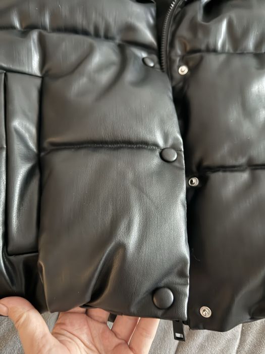 Зимно кожено яке zara