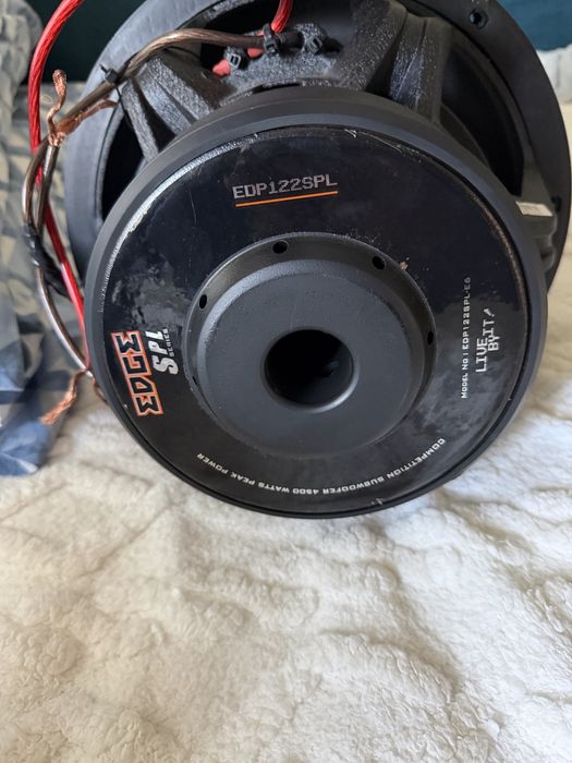 Subwoofer EDGE EDP122SPL E6 | 12 inch 1500W RMS