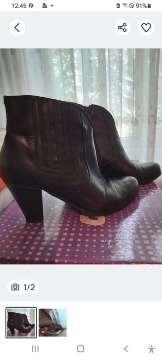 Ghete și cizme din piele naturală