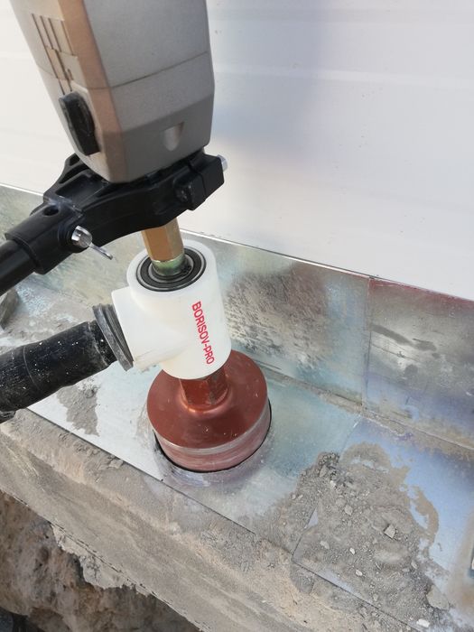 Услуги сухое алмазное сверление