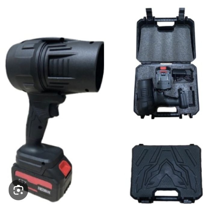 Мини воздуходувка, вентилятор с аккумулятором