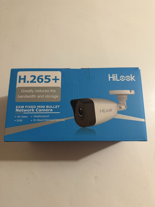 Комплект Hikvision видеонаблюдение – NVR + 5 IP камери (4× HiLook + 1× Hikvision 4MP)