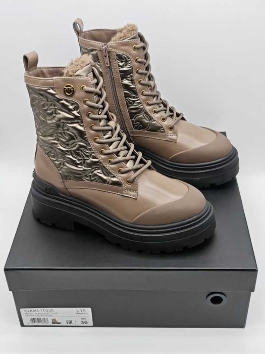 Продавам боти Pinko  естествена кожа