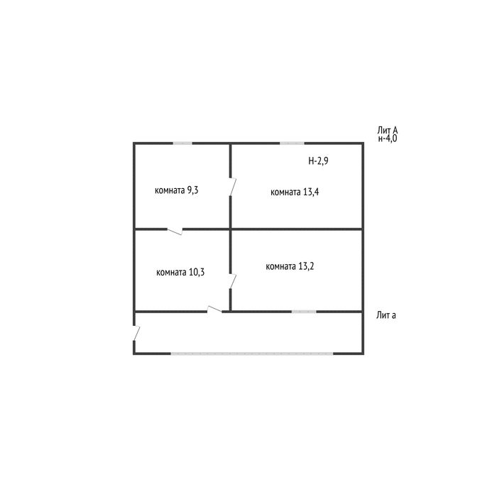 Частный дом, район ДСР , 4 сотки