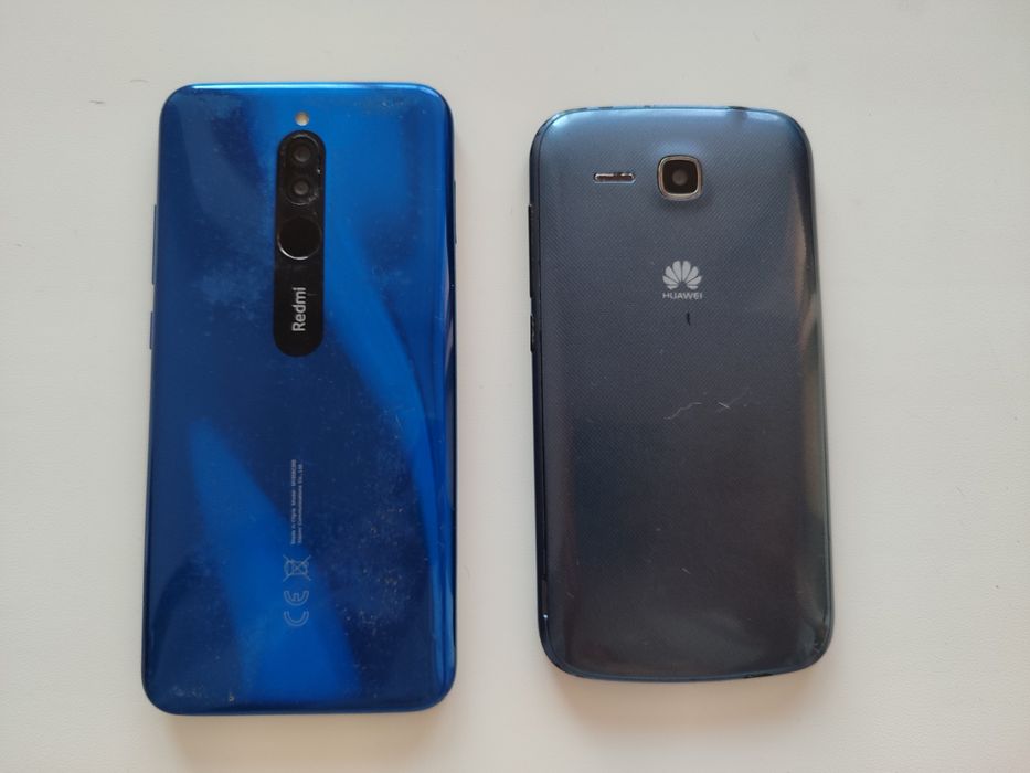 Huawei Y600 и Redmi 8