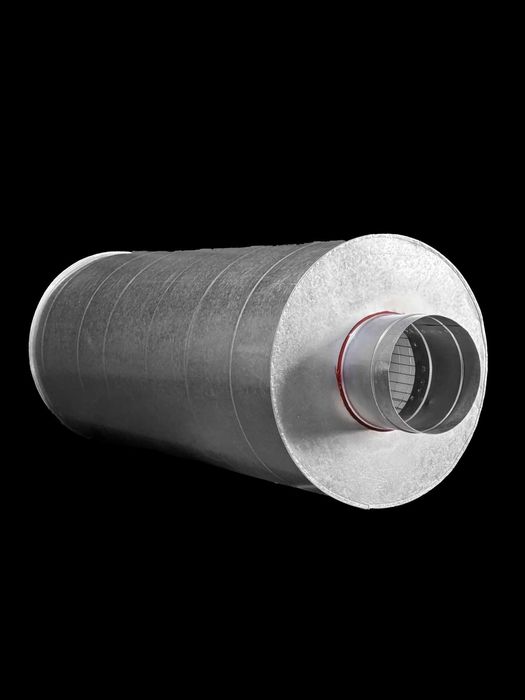 Круглый шумоглушитель ГТК D=1000 для круглых воздуховодов
