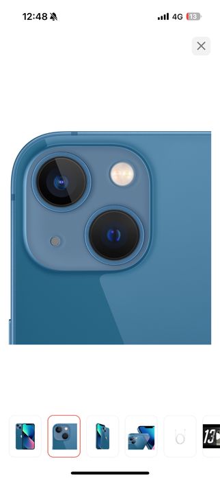 iPhone 13, 128 GB, синий