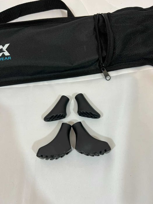 Bete schi ski telescopice  trekking Skin Fox aluminiu 105-135cm blue