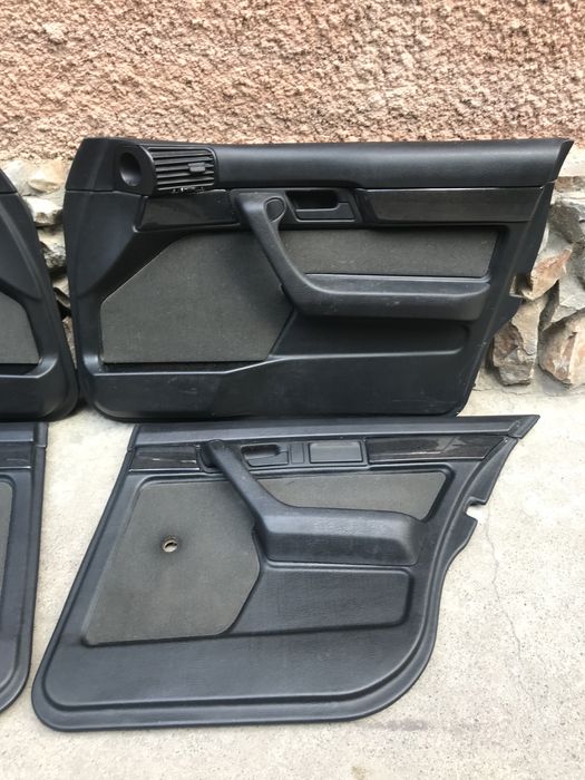 Обшивки велюр на BMW e34