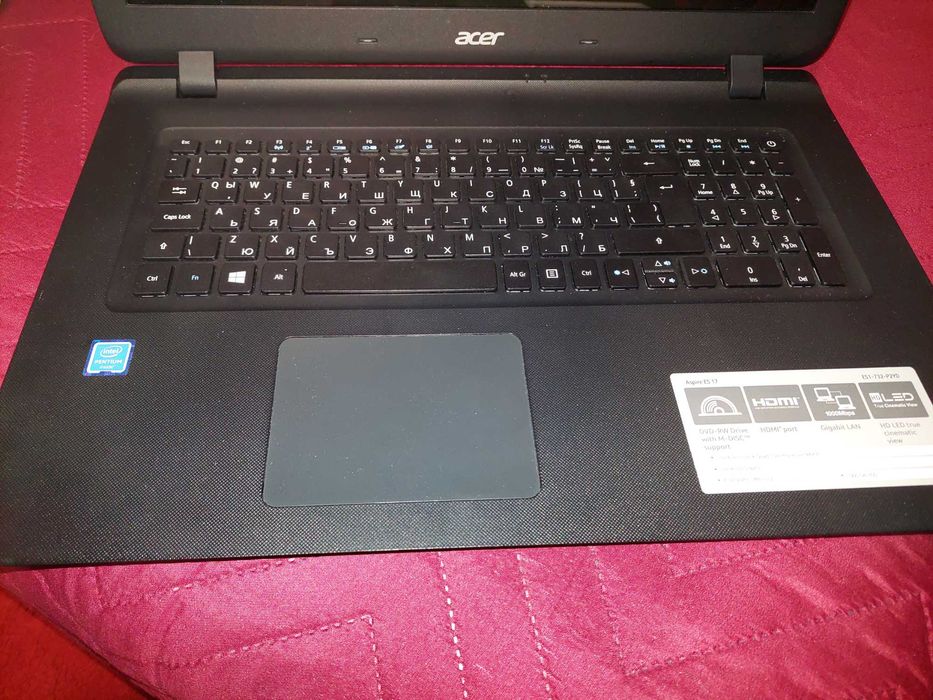 Лаптоп Acer Aspire ES 17