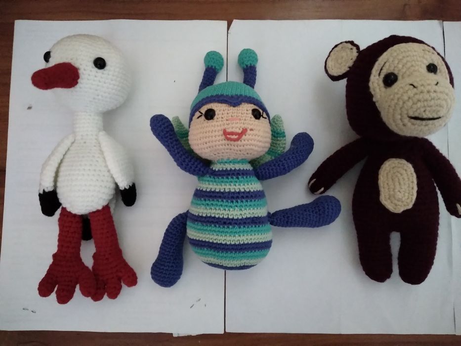 Papusi handmade din bumbac