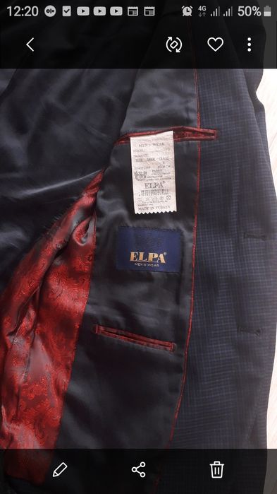 Туретски кастюм 48р рубашка