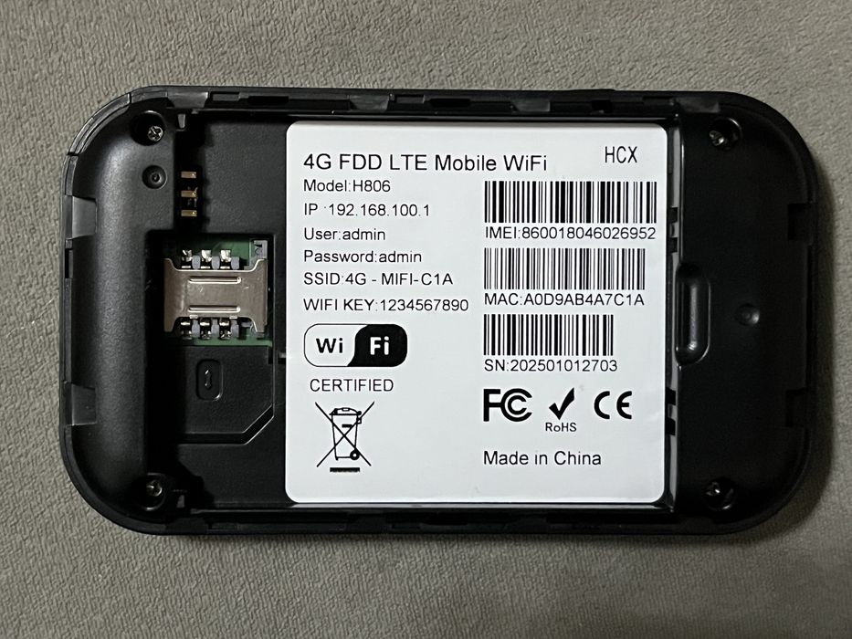 4G LTE-Advanced Mobile WiFi