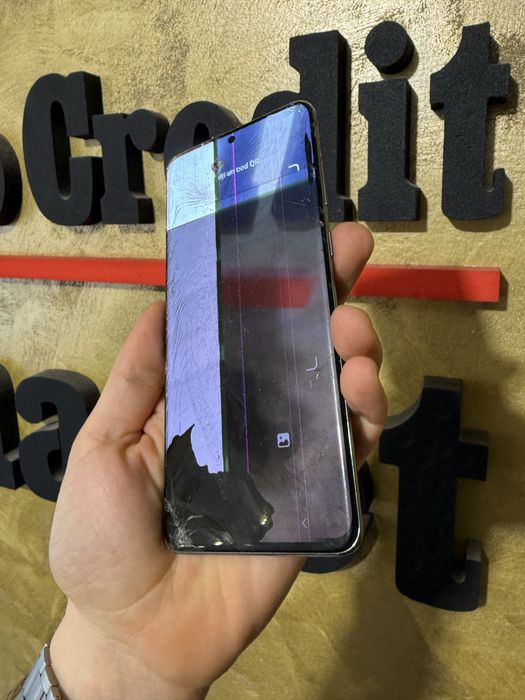 Samsung Galaxy S20 Plus S20+ Spart Fisurat Defect Placa Buna Testat