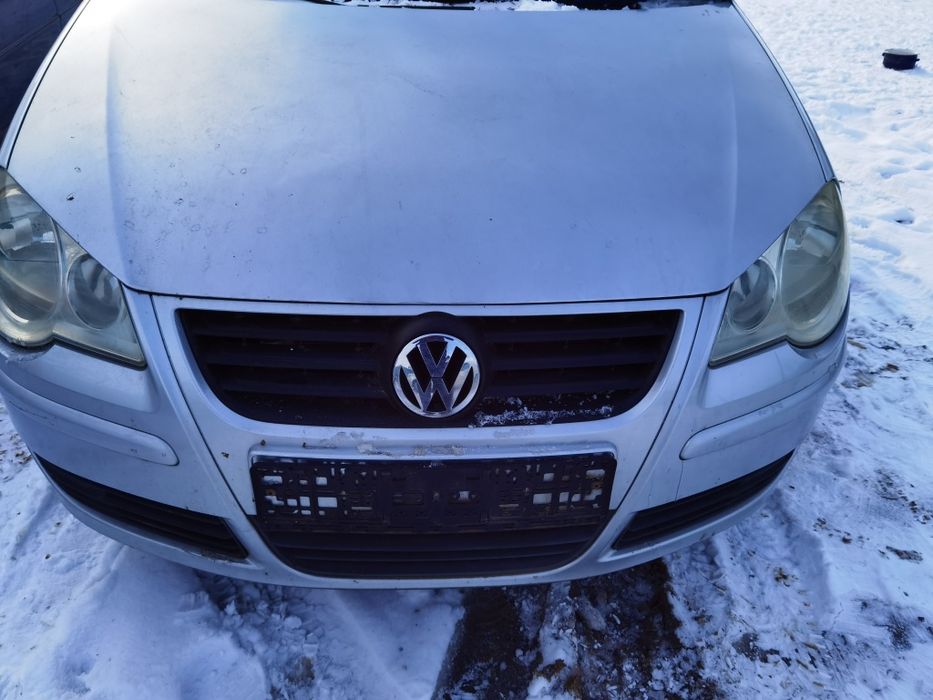 Bara fata spoiler complet capota far stanga dreapta vw polo 9n 2006