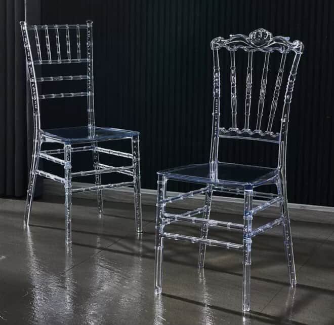 Стуля прозрачный