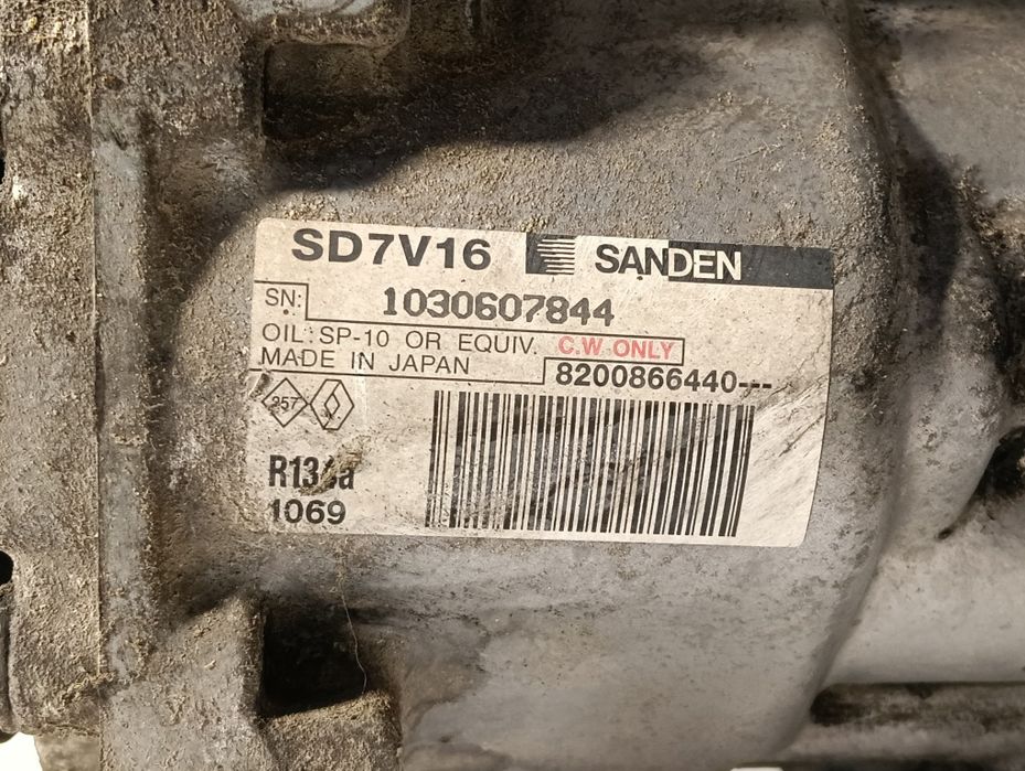 Компресор климатик Dacia/ Renault 1.5 dCi – Sanden SD7V16