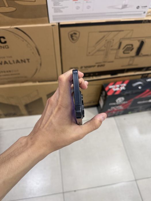 Iphone 15promax 256gb black karobkali