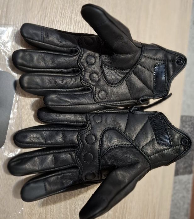 Mănuși moto/scuter /atv/bicicletă , piele naturală . NOI
