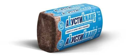 Минеральная вата - АкустиКНАУФ Защита от шума