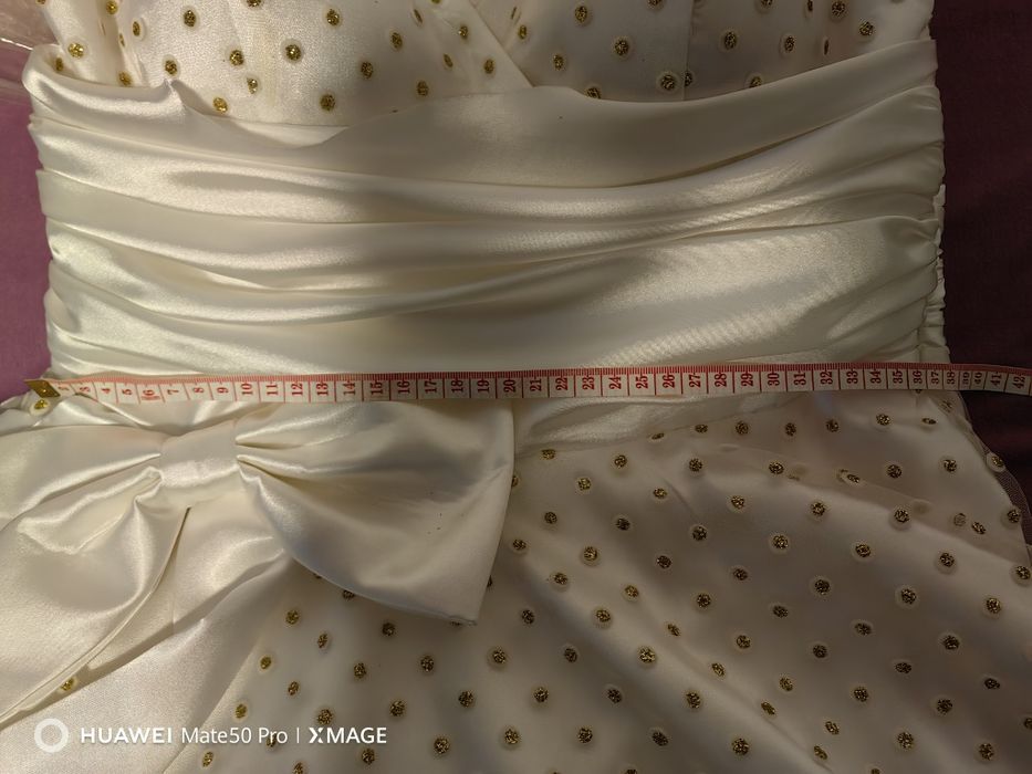 Rochie cununie cu sclipici