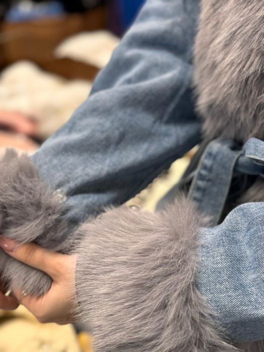 Geaca cu blana /s m l xl. Oferta