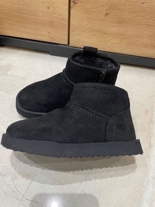 Детски боти черни Zara