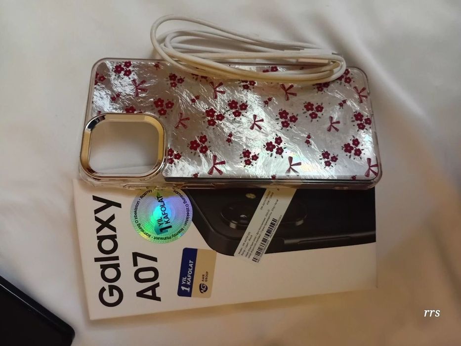 Samsung Galaxy A07 Black  . 4/128 GB. 1 oy ishlatilgan