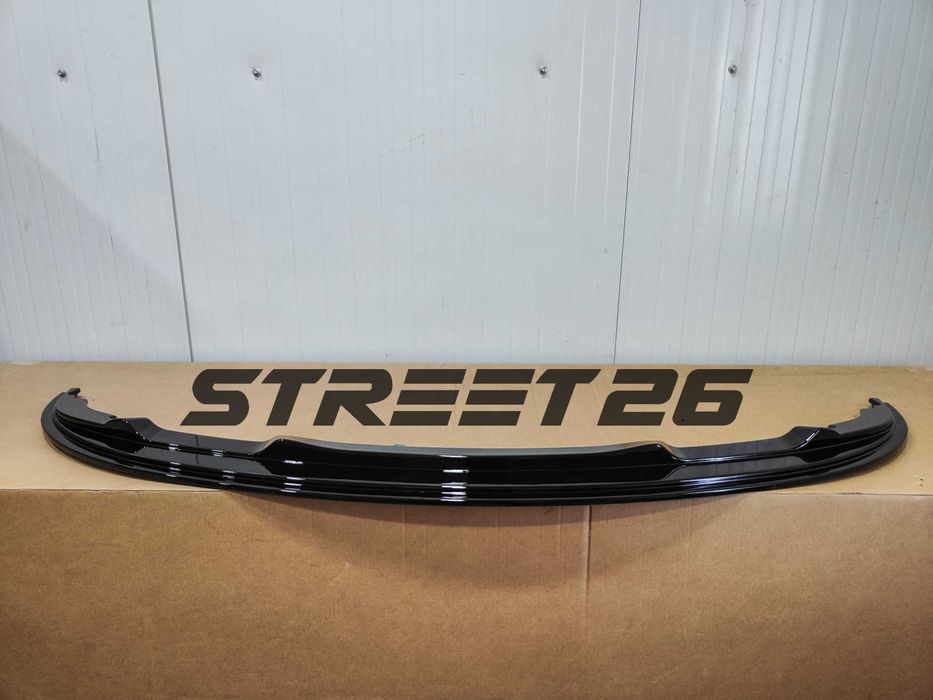 Prelungire Lip Bara Fata BMW Seria 3 E90 E91 (05-11) Negru Lucios