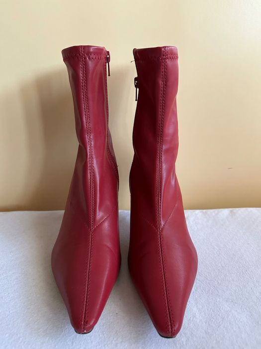 Topshop червени боти