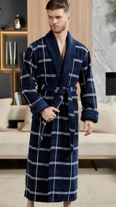 Продаю б/у халат мужской махровый Турция р.52-56