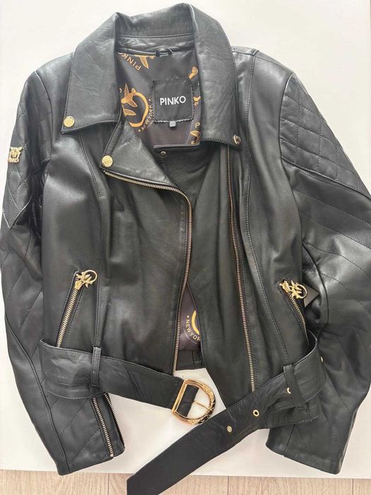 Pinko geaca piele naturala