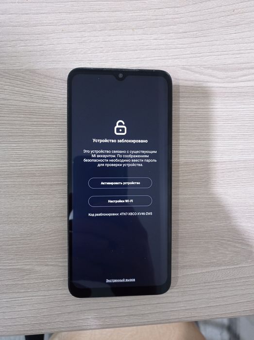 Продам Редми 9А заблокирован