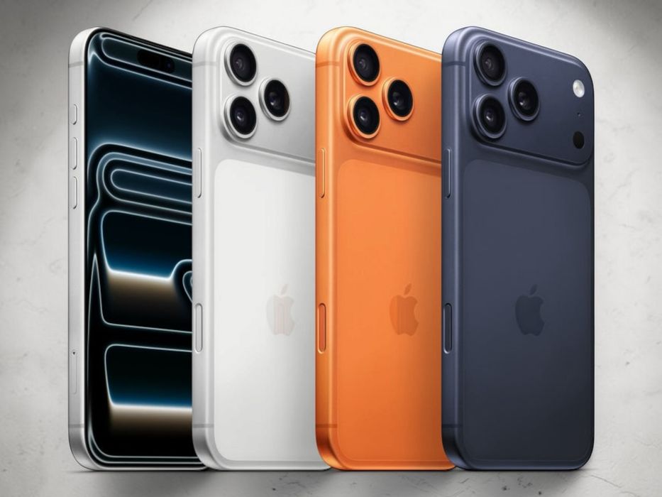Apple iPhone 17 Pro Max 512GB Cosmic Orange / Deep Blue / Silver НЕРАЗПЕЧАТАН! Гаранция!