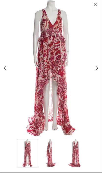 Уникална дълга / лятна рокля флорална Twinset