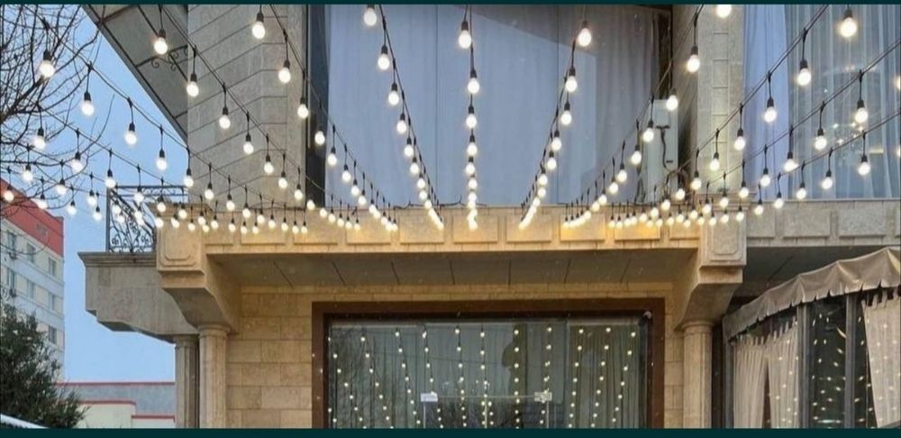 Новогодний лампа и патрон